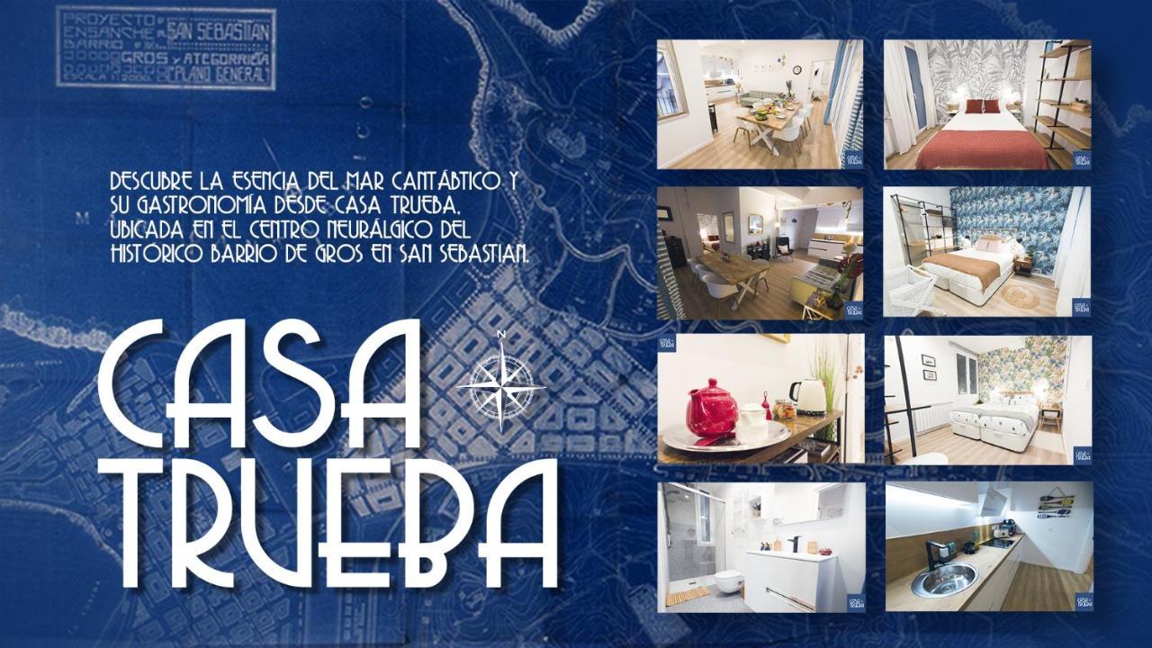 Casa Trueba, Centro Gros, Reformado Y Con Desayuno Lejlighed San Sebastián Eksteriør billede